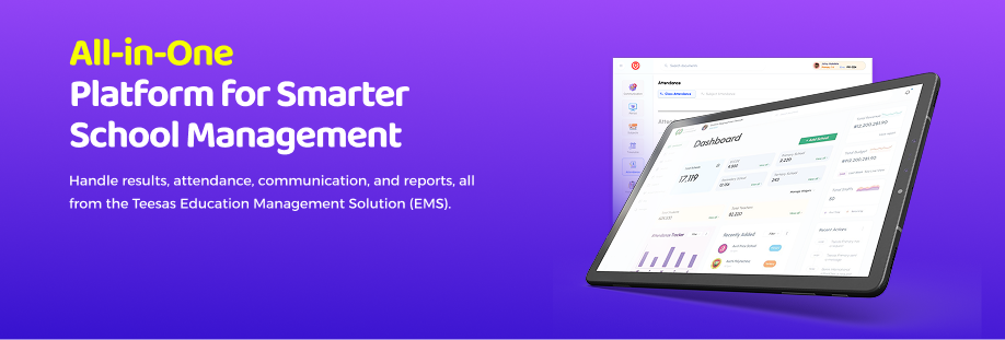 Teesas Enterprise - Education Management Solutions - Banner 2